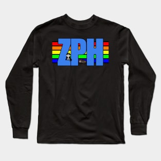 ZeroPage Homebrew ZPH Logo with Cats! Long Sleeve T-Shirt